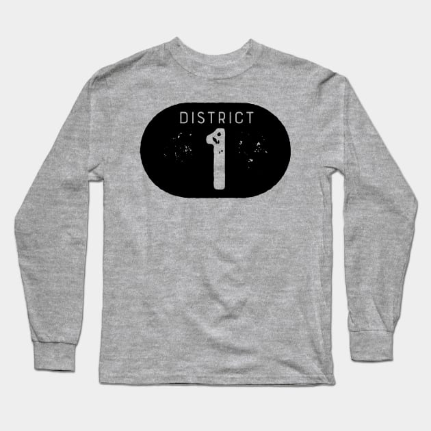 District 1 Long Sleeve T-Shirt by OHYes